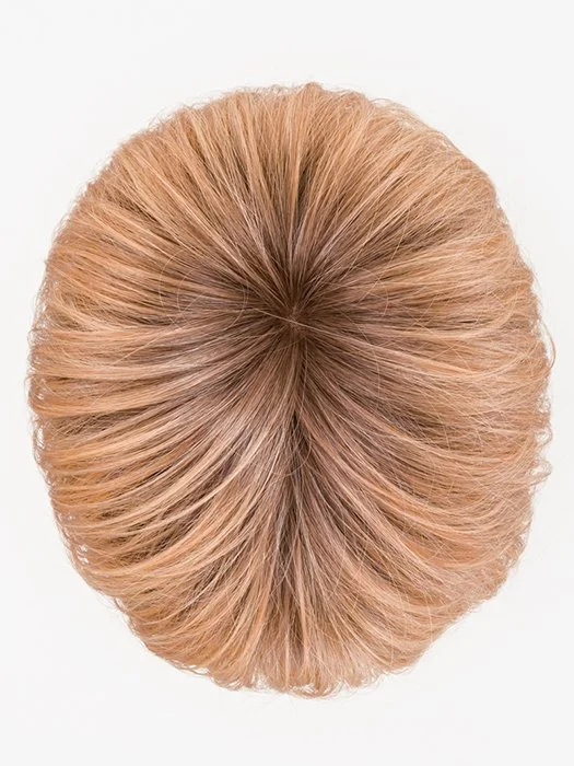 TOFFEE BLONDE ROOTED 27.20 | Dark Strawberry Blonde with Light Strawberry Blonde Blend and Shaded Roots