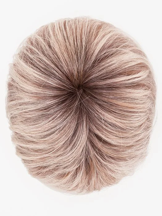 PEARL BLONDE ROOTED 101.20.23 | Pearl Platinum and Light Strawberry Blonde with Lightest Pale Blonde Blend and Shaded Roots