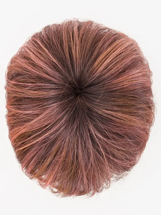 ROSEWOOD ROOTED | Medium Dark Brown Roots that Melt into a Mixture of Saddle Brown and Terra-Cotta Tones with Shaded Roots