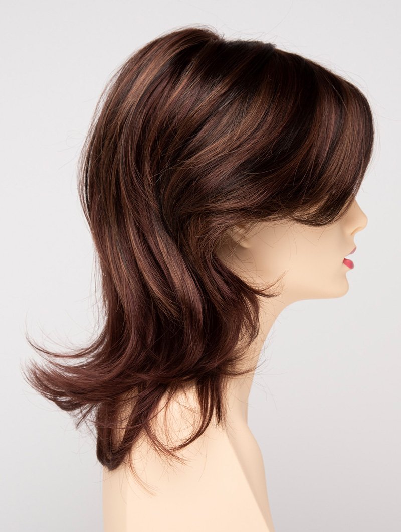 CINNAMON RAISIN | Medium Brown with Auburn and Cinnamon highlights