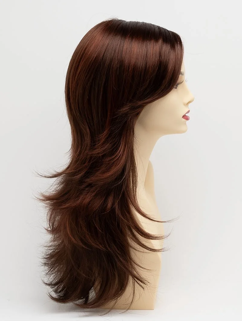  33/32 DARK RED | Auburn with Brighter Red highlights 