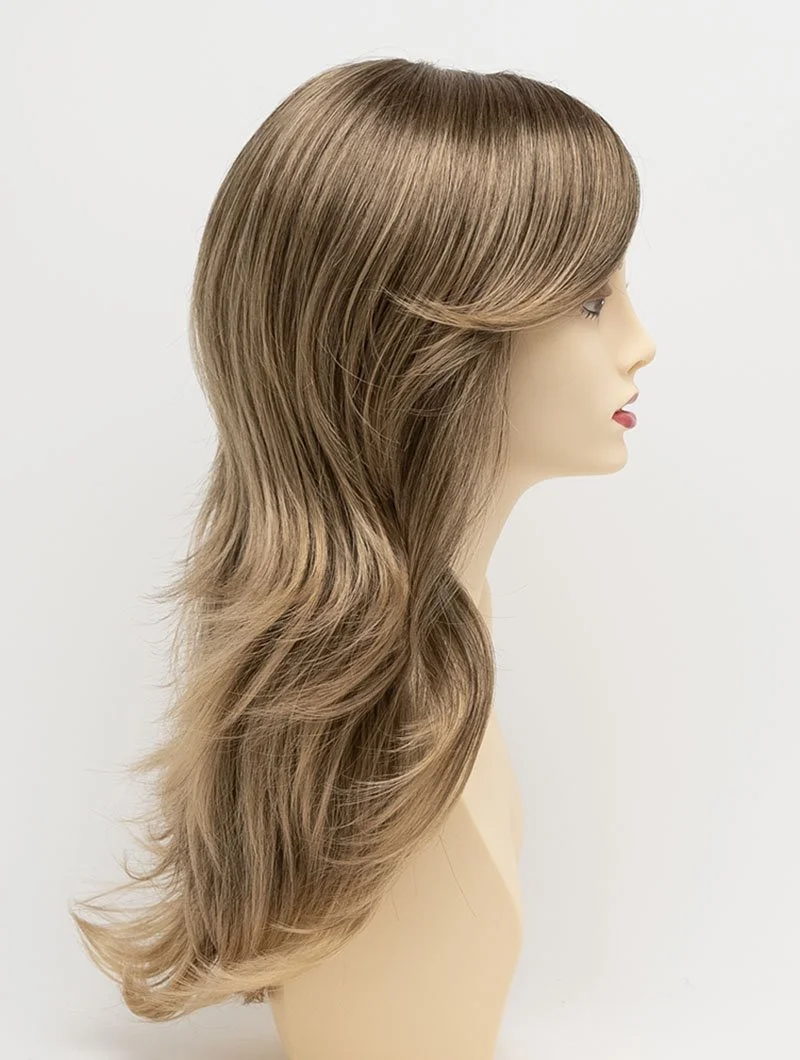  24/18 FROSTED | Light Brown with Wheat Blonde blended highlights 