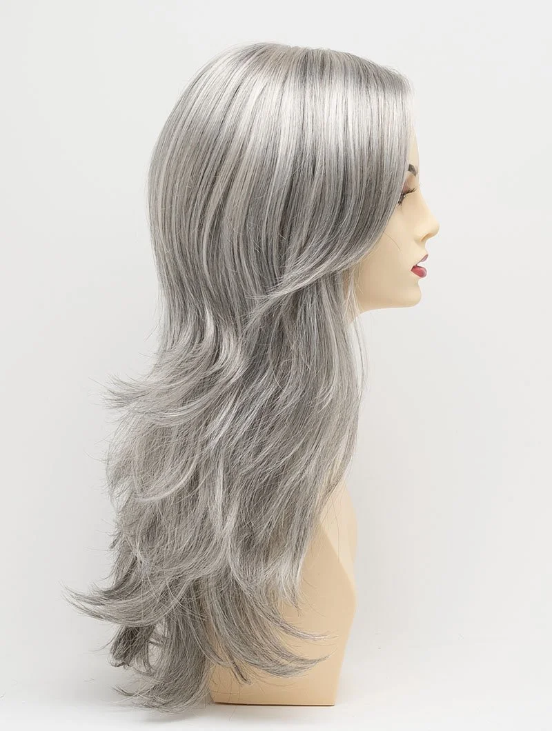  56 MEDIUM GREY | Salt and Pepper Grey 50% Medium Brown 50% Grey 