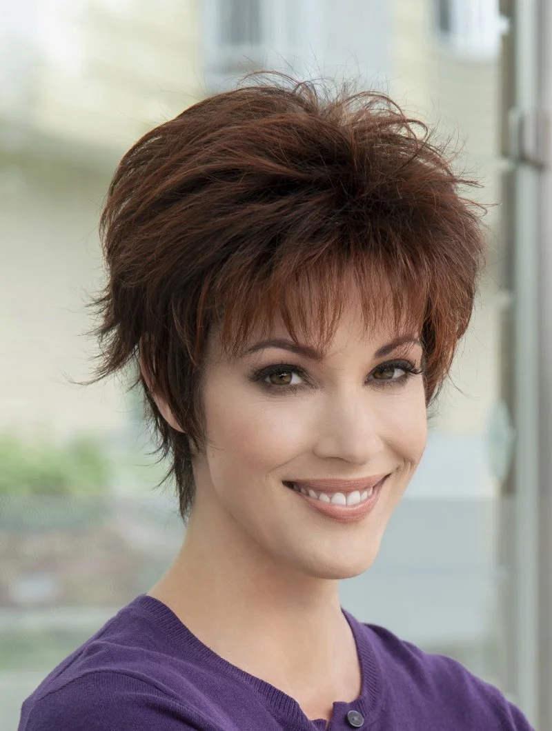 Ophelia by Envy | Short Shaggy Pixie Wig in EnvyHair™ Blend