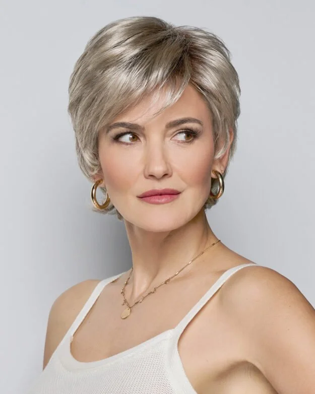 Dress Code Large by Raquel Welch | Textured Short Shag | Memory Cap