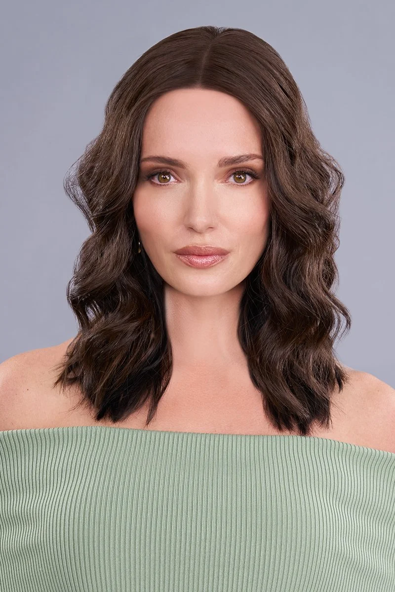 Top Trend Lace HD Wavy 14” by Jon Renau | Heat-Friendly Synthetic Hair Topper