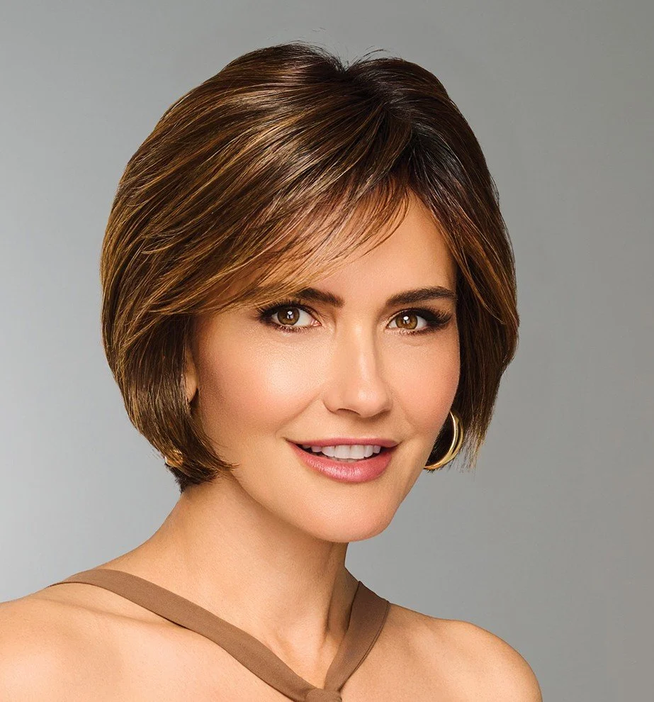 NEW! Effortless Style by Raquel Welch | Heat-Friendly Straight Bob Wig (Mono Part)
