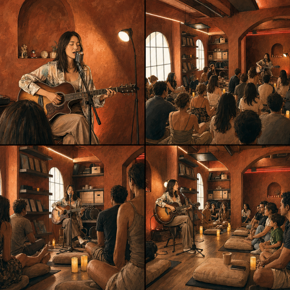 IKIGAI Unplugged live music gathering at IKIGAI Tsim Sha Tsui