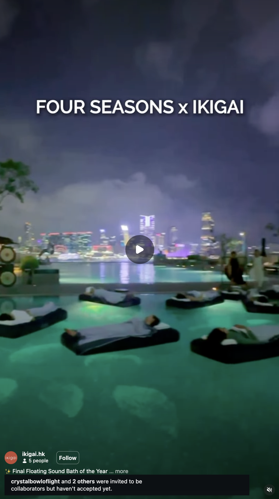 Floating Sound Bath reel thumbnail 4