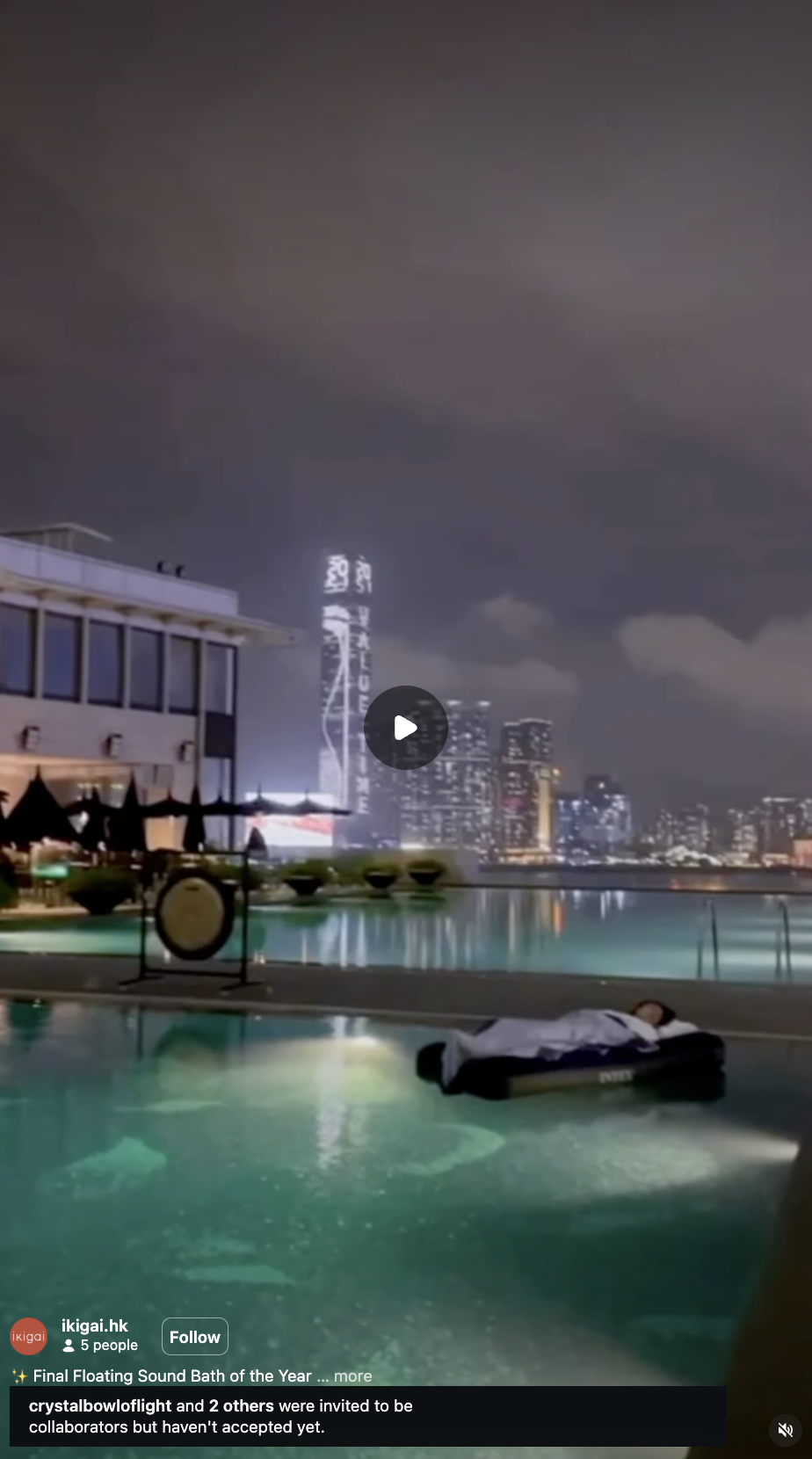 Floating Sound Bath reel thumbnail 1