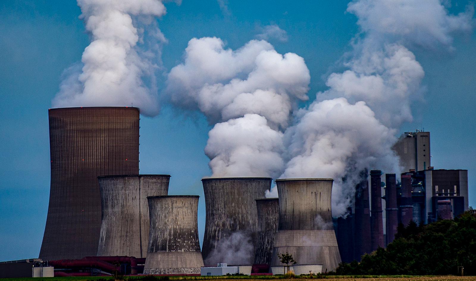Carbon dioxide emissions mainly come from burning organic materials: