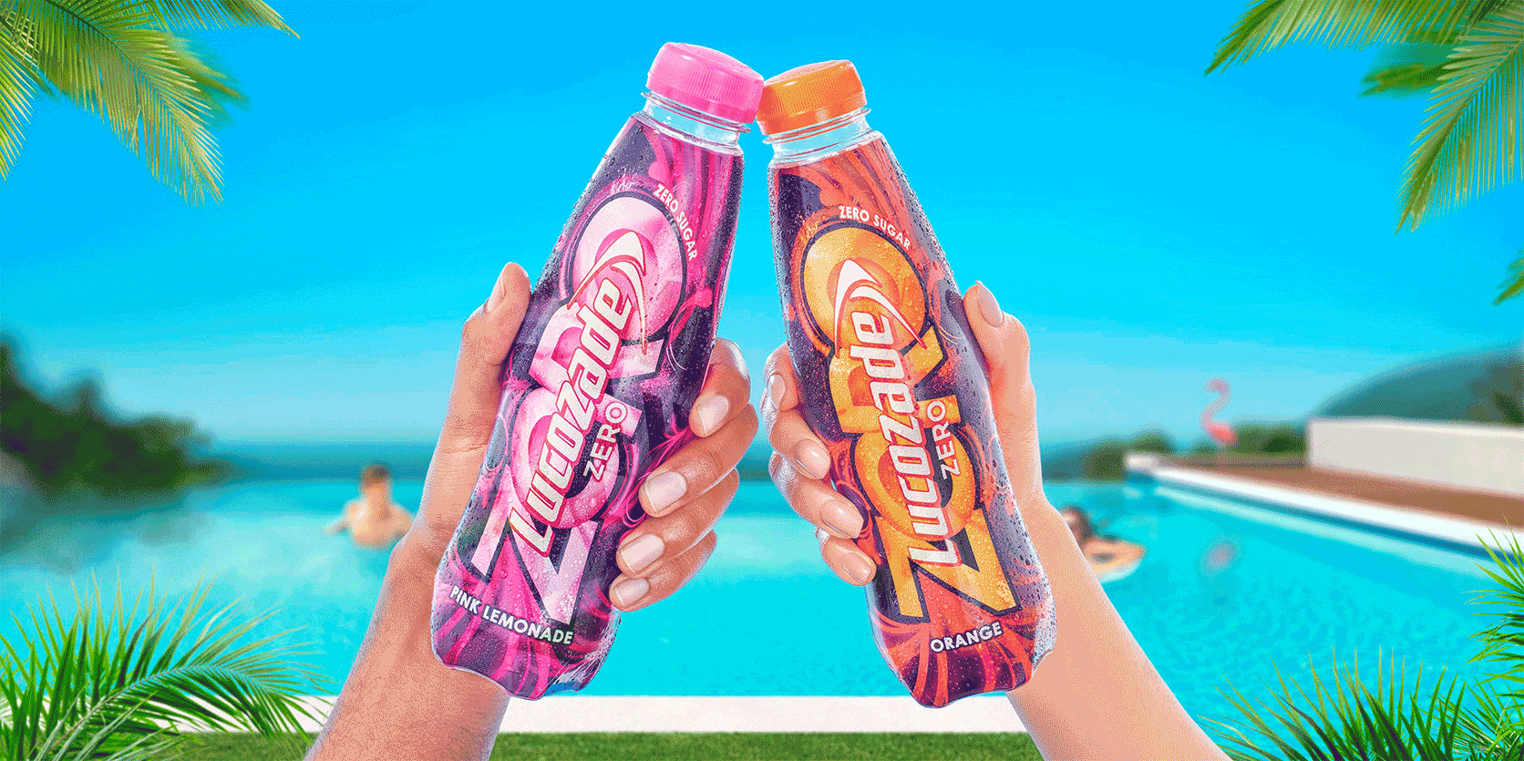  A refresh to the Lucozade Zero Love Island campaign   