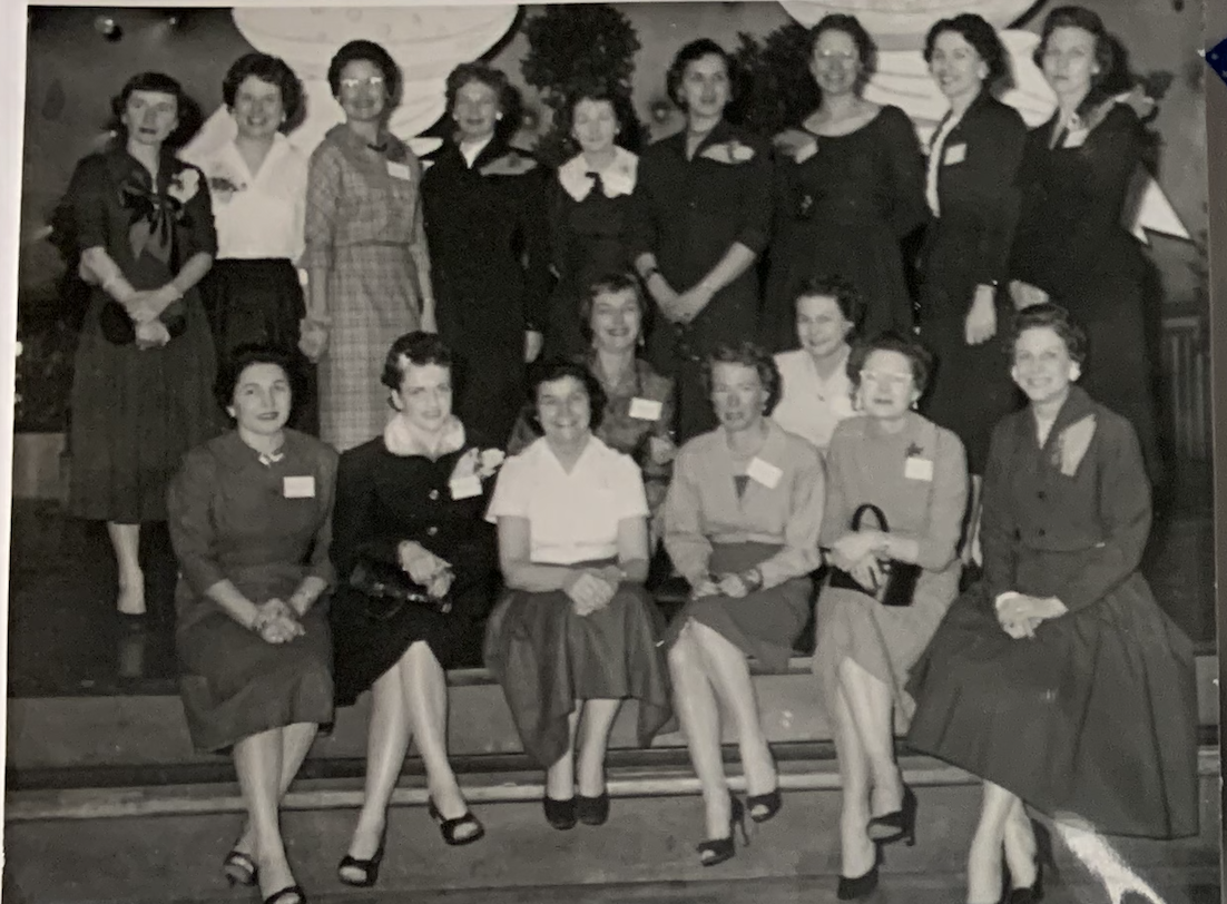 Ramstein and Landstuhl Officers’ Wives’ Clubs merge in March of 1958