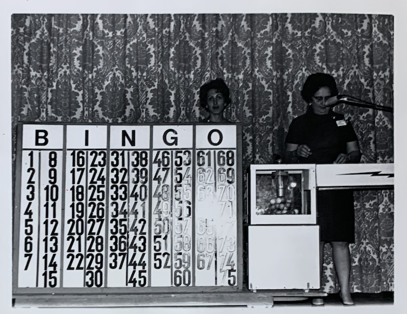 “BINGO callers worked tirelessly  calling number after number for the  many  games”