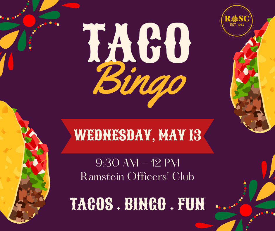 SAVE THE DATE: Taco Bingo!