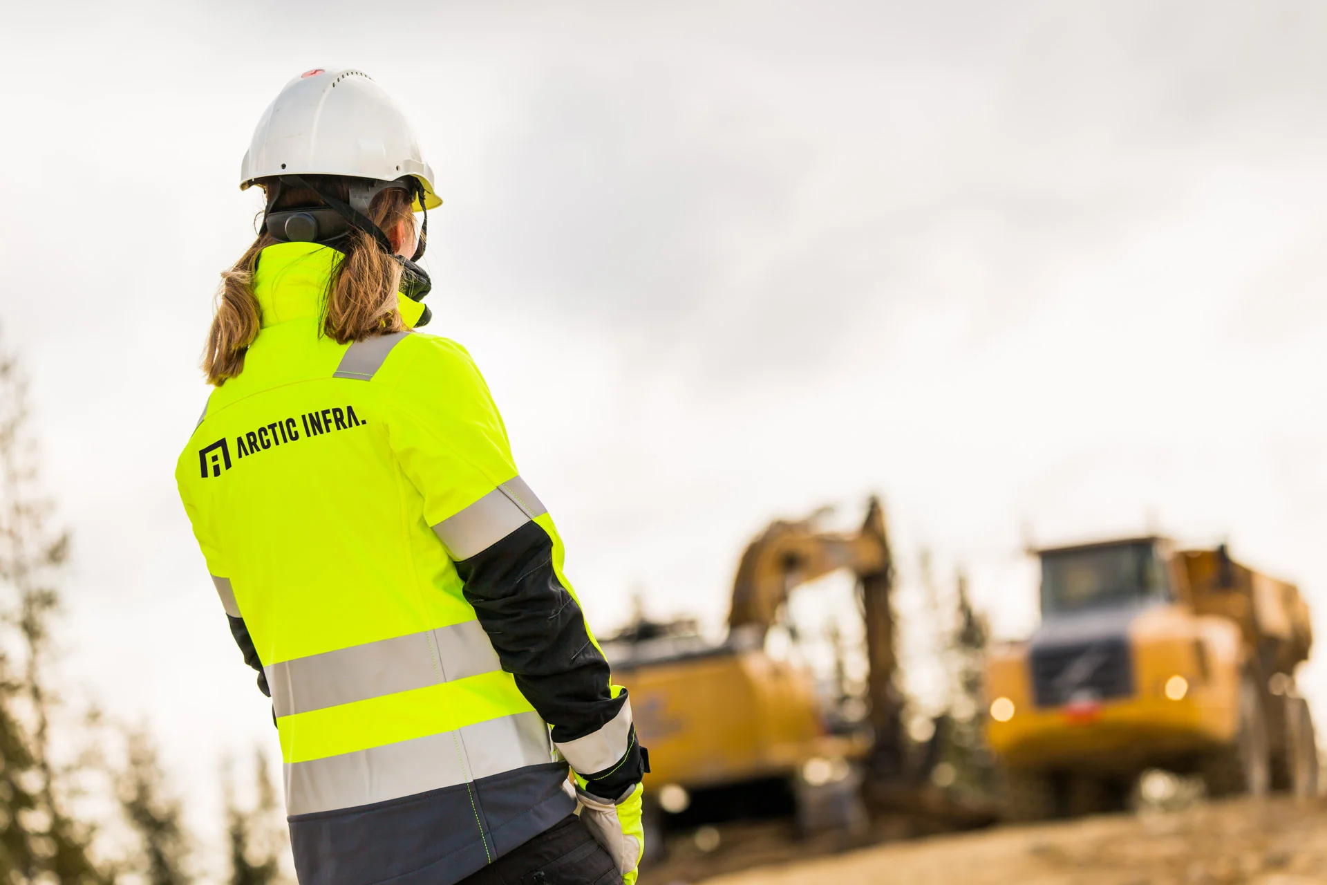 Arctic Infra is building the windfarm at Aldermyrberget