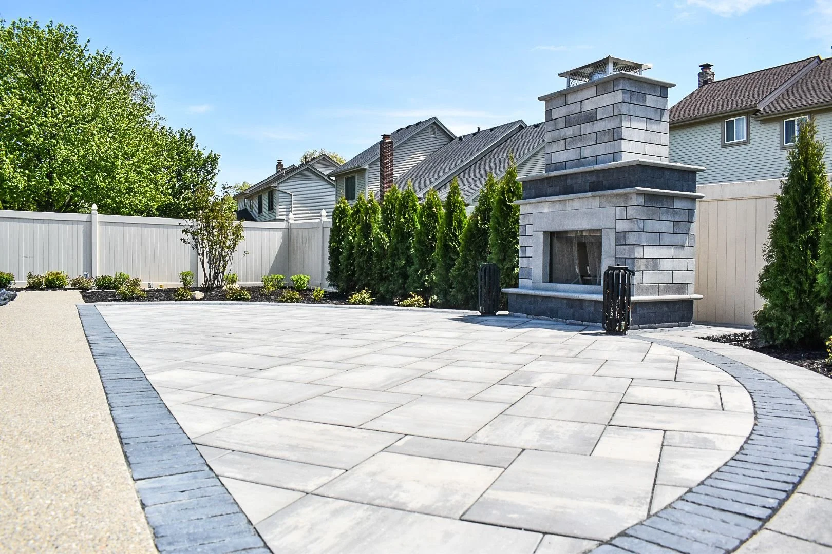 7 Ways an Outdoor Fireplace & Outdoor Lighting Create a Year-Round Escape in Canton, MI