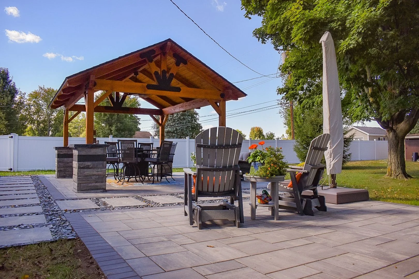 Make a Statement With Your Outdoor Design and Pavilion by Using Landscape Services in the Woodhaven, MI Area