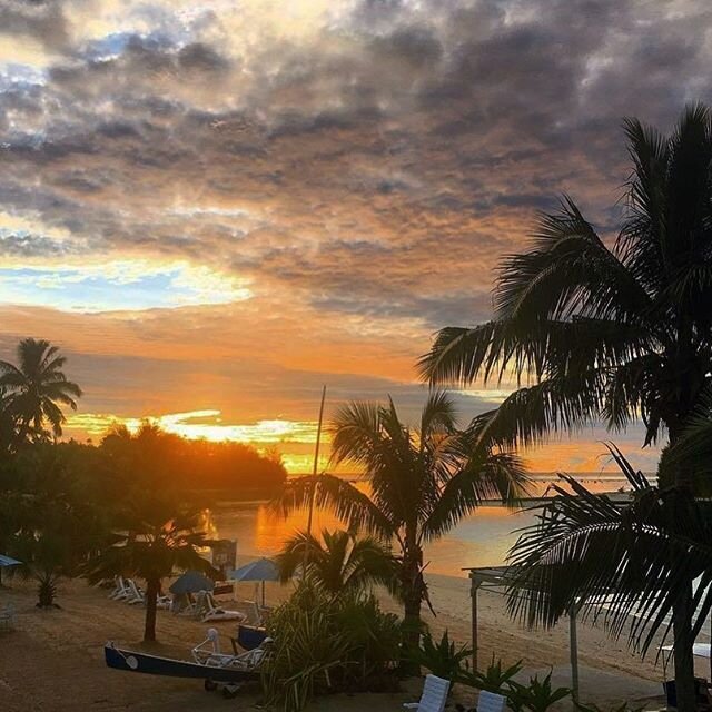 Wake up to this view when you stay, Deluxe Beachfront 👌🏽💫
.
.
.
#muribeachclubhotel #muribeach #muri #adultsonlyoasis #adultsonly #sunrise #beachviews #beachfront #paradise #lovealittleparadise #cookislands