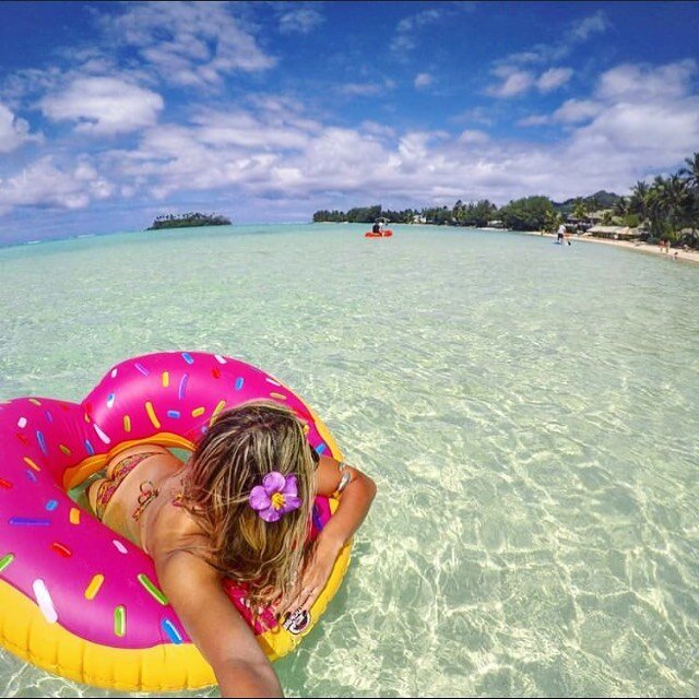 The best kind of beach fun 💛🌴💦
.
.
.
#muribeachclubhotel #muribeach #adultsonly #oasis #beach #pacific #tropical #rarotonga #lagoon #muri #cookislands #paradise #lovealittleparadise #southpacific 📸@isa_overtherainbow