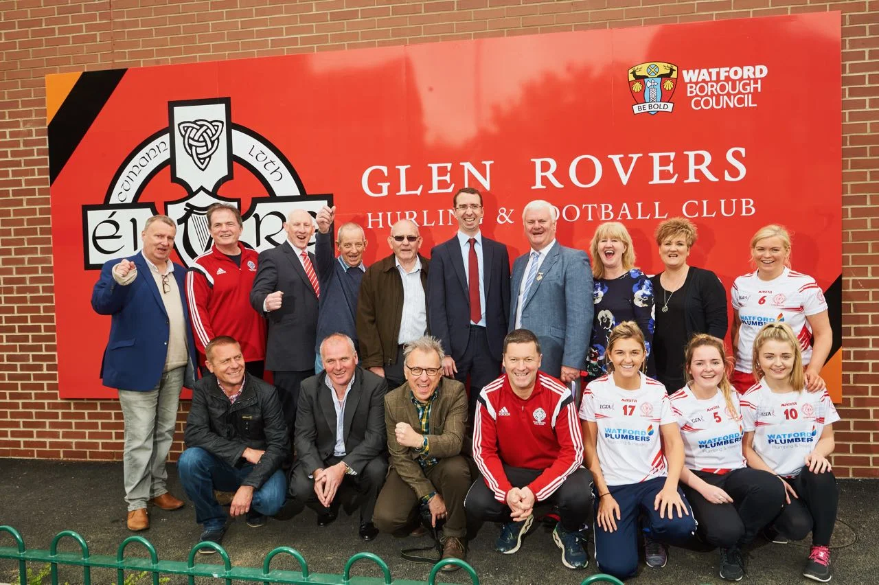 Custom Glen Rovers Club Signage