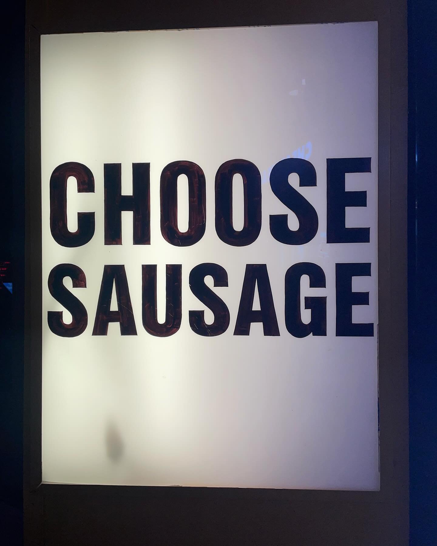 Love a bit of sausage!