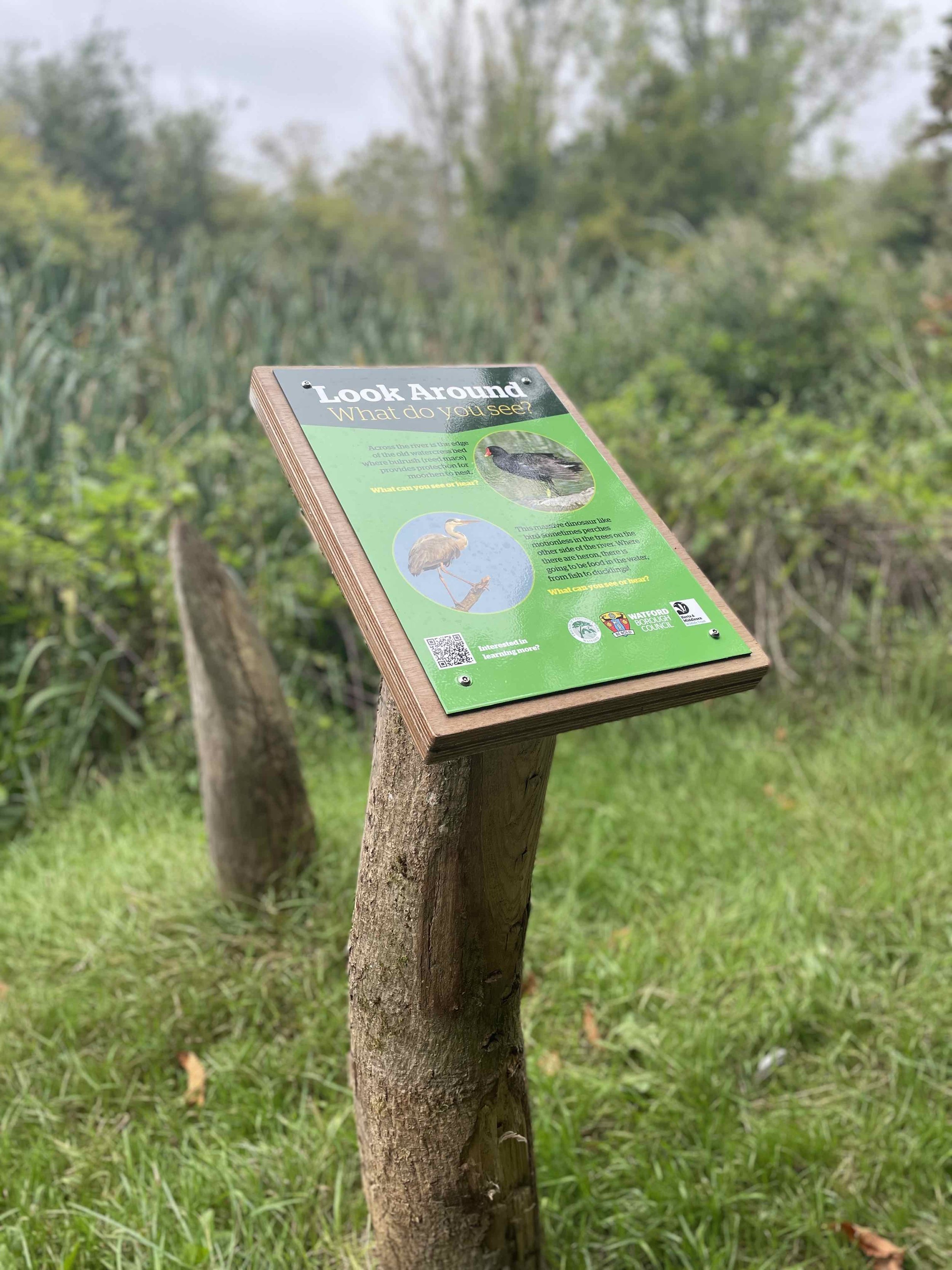 Educational Nature Trail Sign