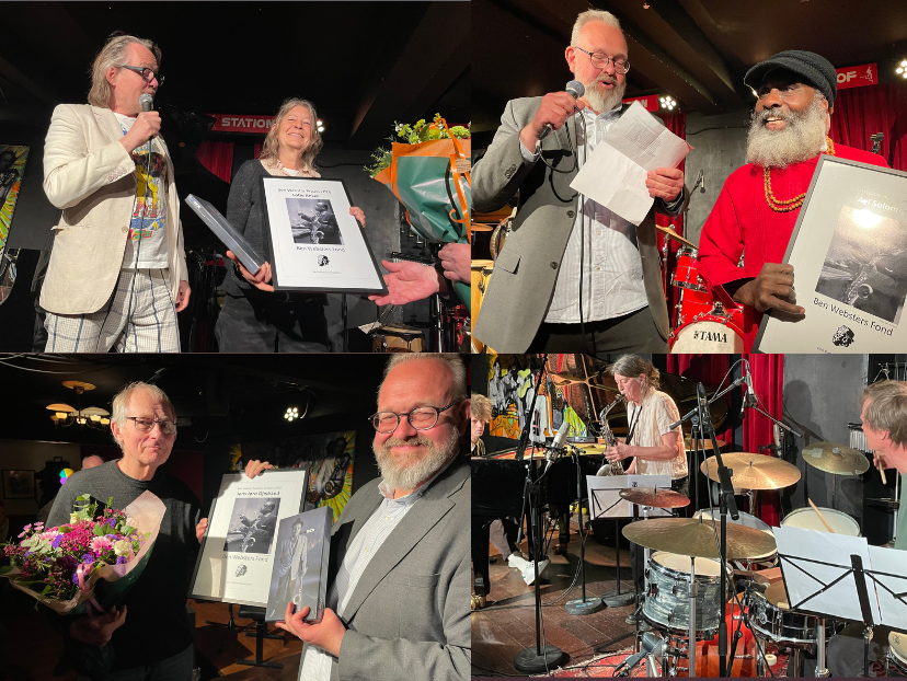 Den 26. april 2026 blev den årlige Ben Webster prisfest afholdt på  spillestedet Bartof Station.