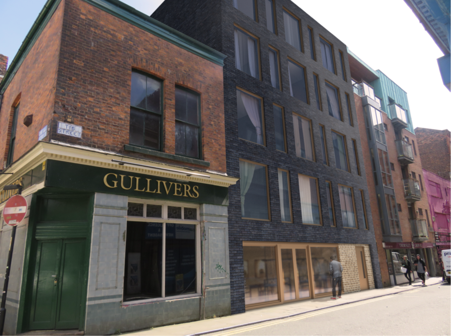 Mix-use development, Manchester