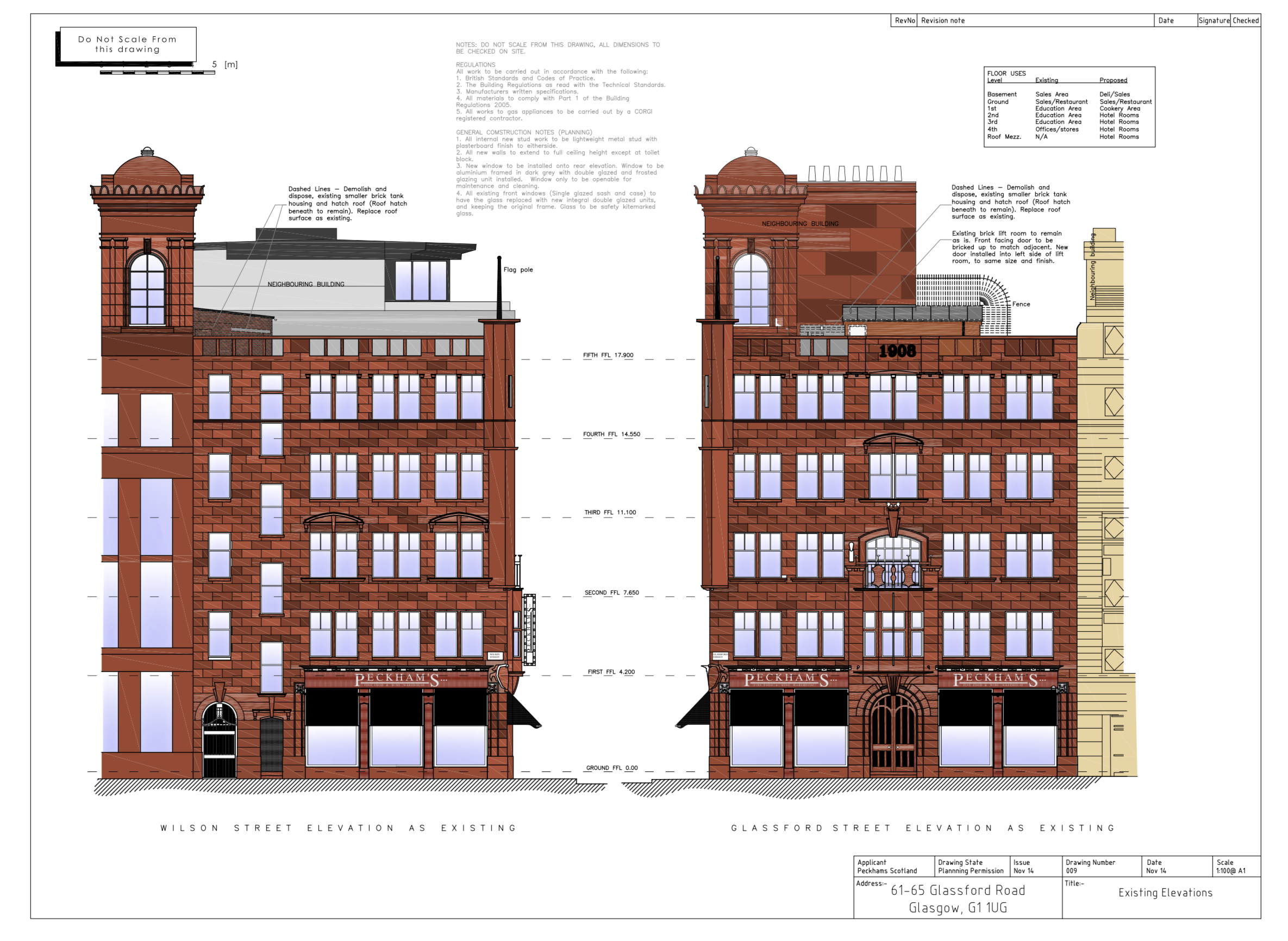 Proposed Hotel Conversion, Glasgow