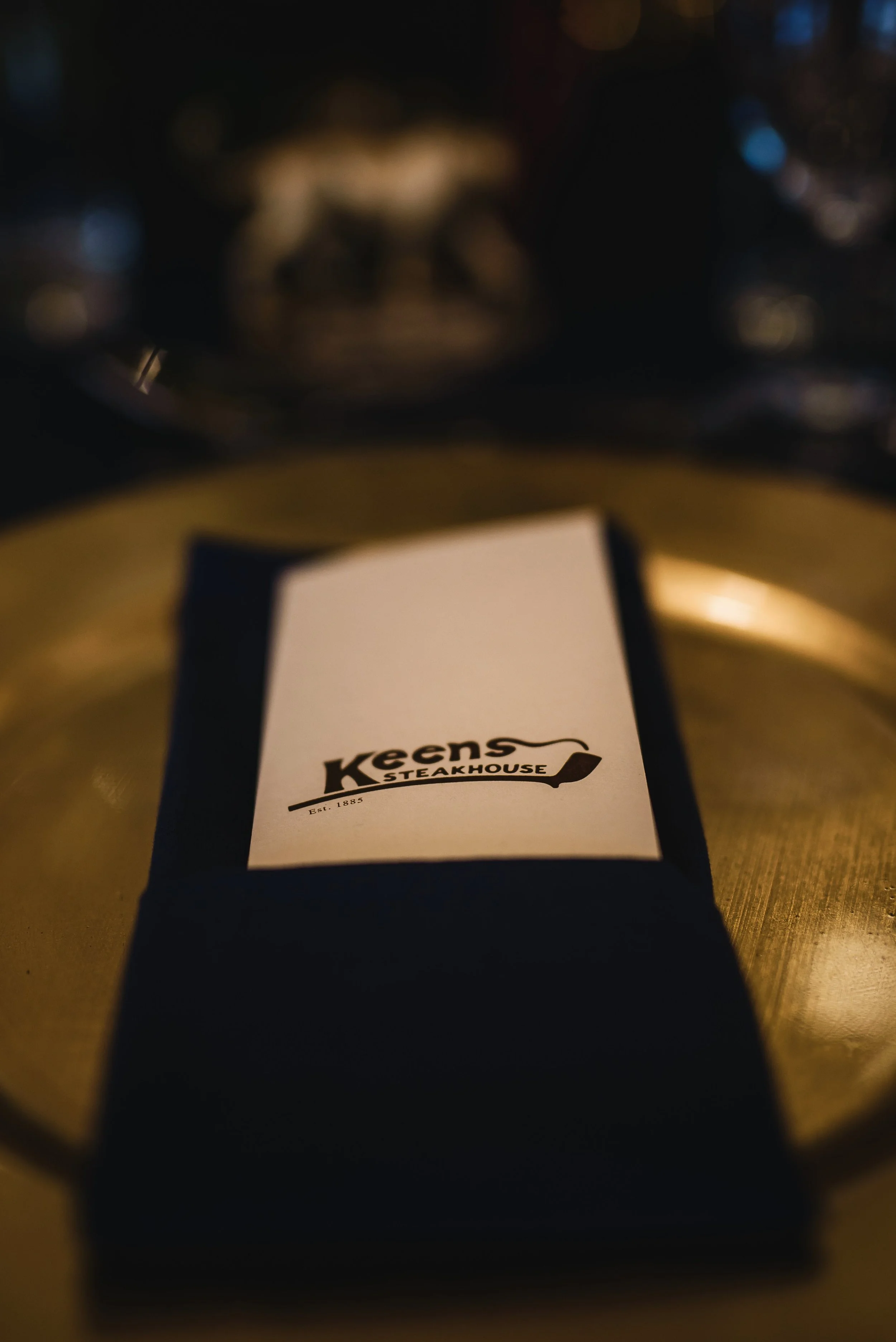 Each table was names after a restaurant close to the couples heart, they each had menus designed to look like they're from the restaurant. Personalised with meal choices and calligraphy name. 