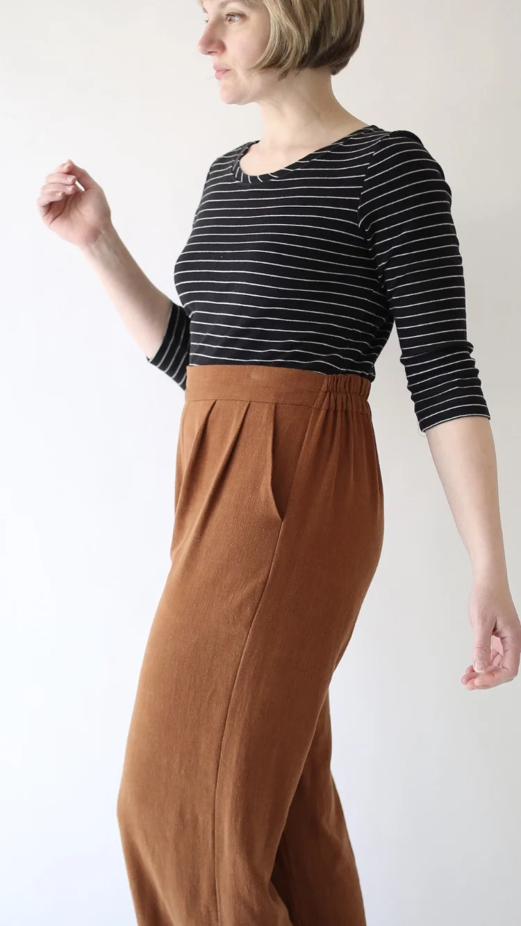 Rose pattern feature: waistband elastic options