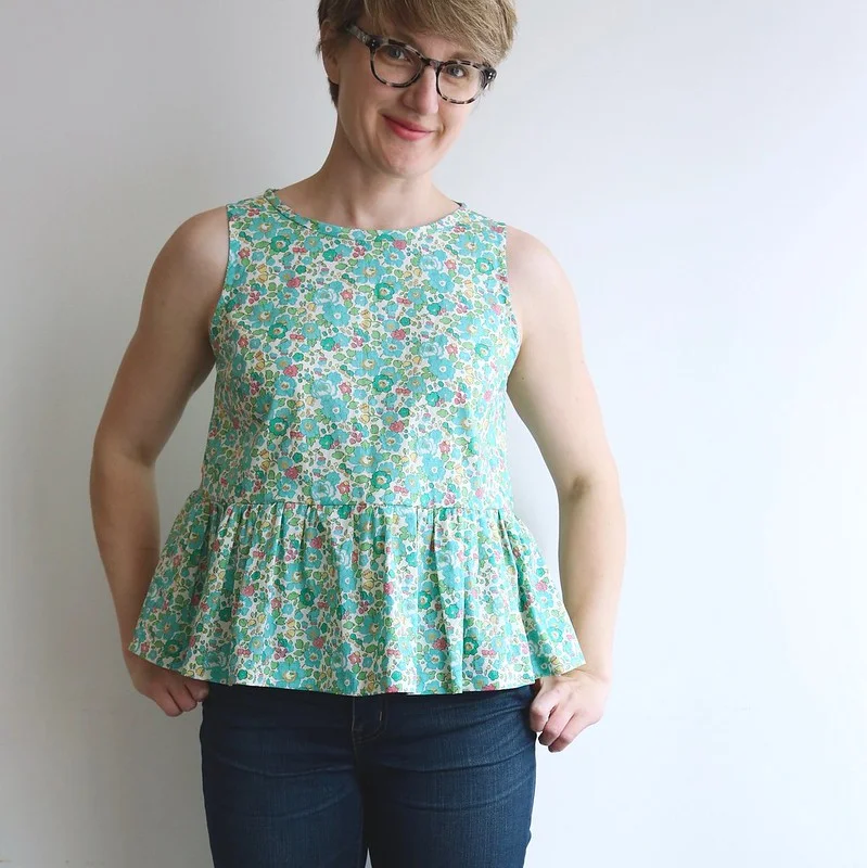 Liberty Gemma Tank with ruffle