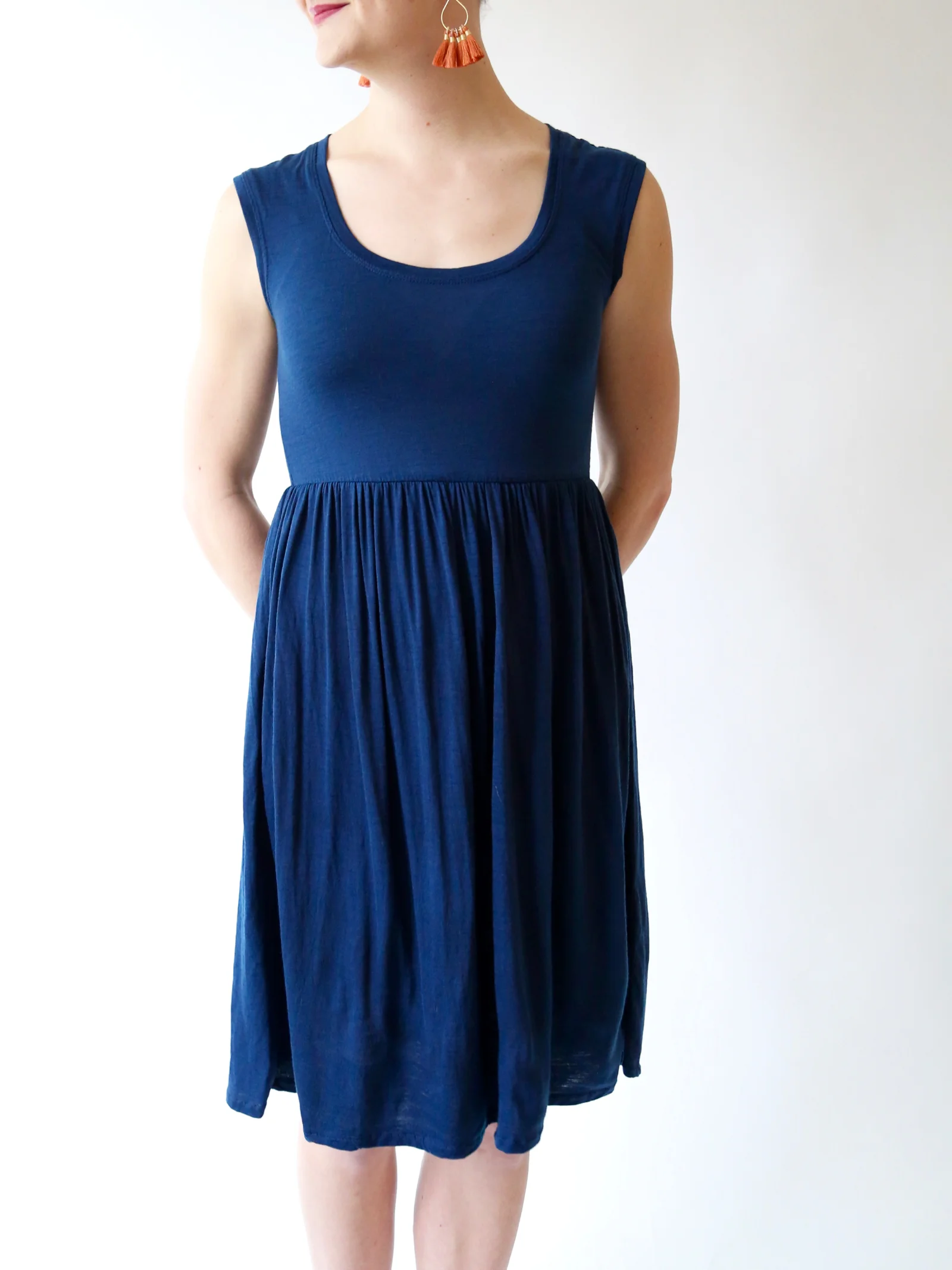Jess makes: Cobalt Isla Dress
