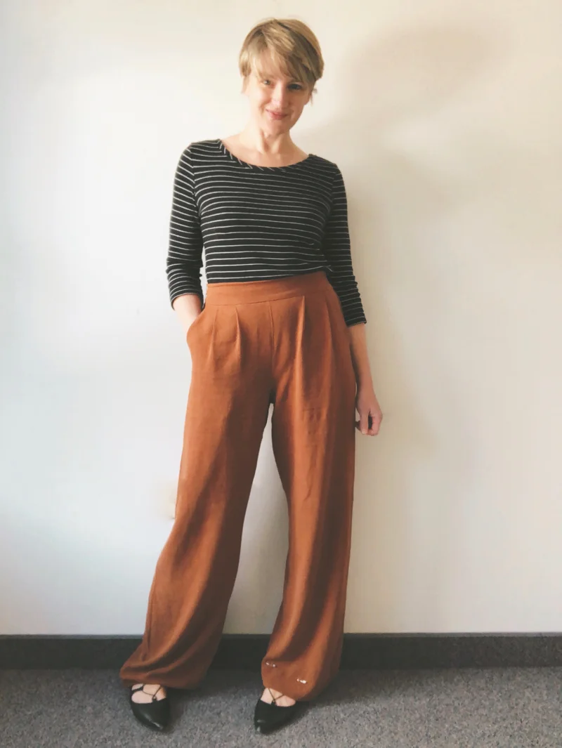 Pattern progress: Rose pants!