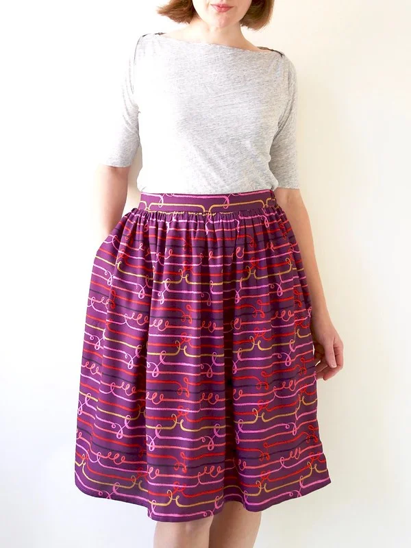 Cleo Skirt in rayon