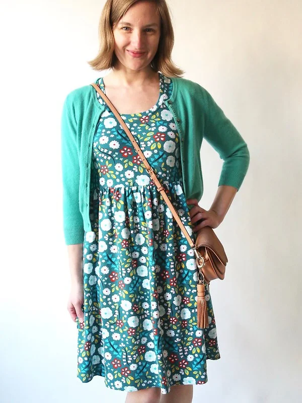 Isla Dress in Sidewalk Knit