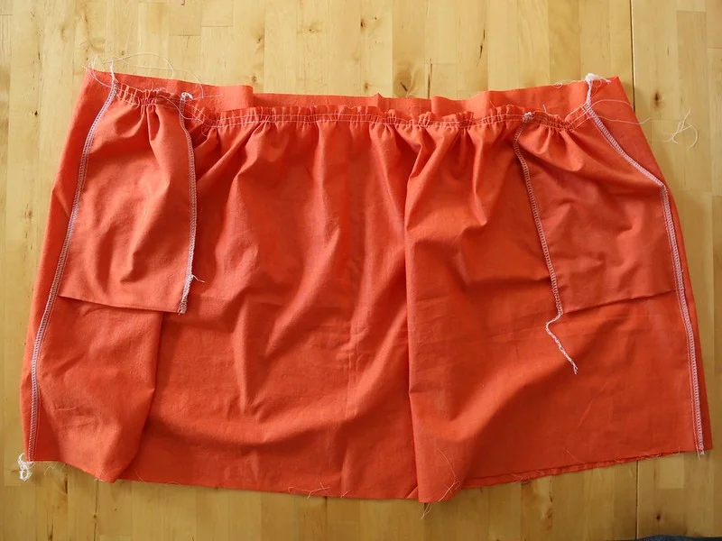 Cleo Skirtalong Day 4: Attach waistband