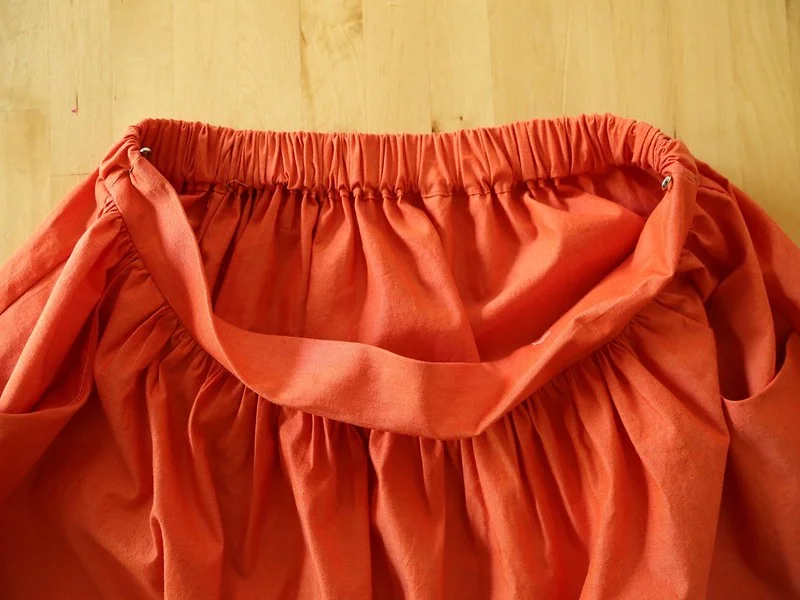 Cleo Skirtalong Day 5: Elastic and Hems