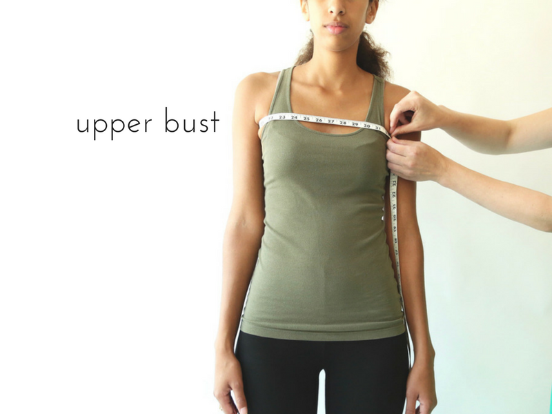 How to Measure your Under-bust or Chest 