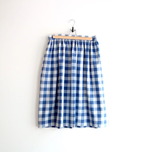 Gingham Cleo Skirt — Made by Rae