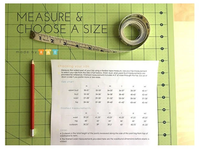Luna Pantsalong Day 1: Measure, Print, Tape, and Trace