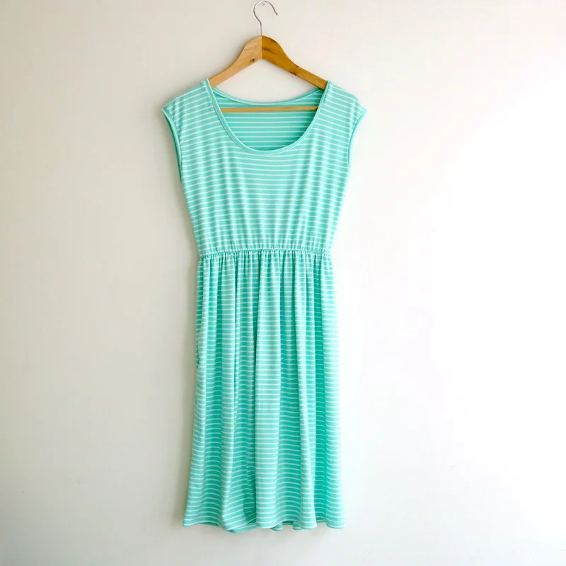 Mint Stripe Isla Dress