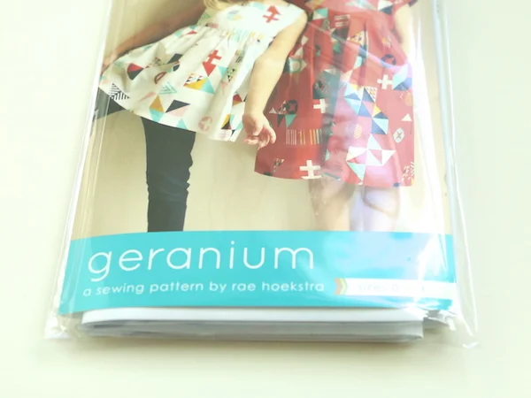 Geranium Dress Sewing Pattern is now in print!