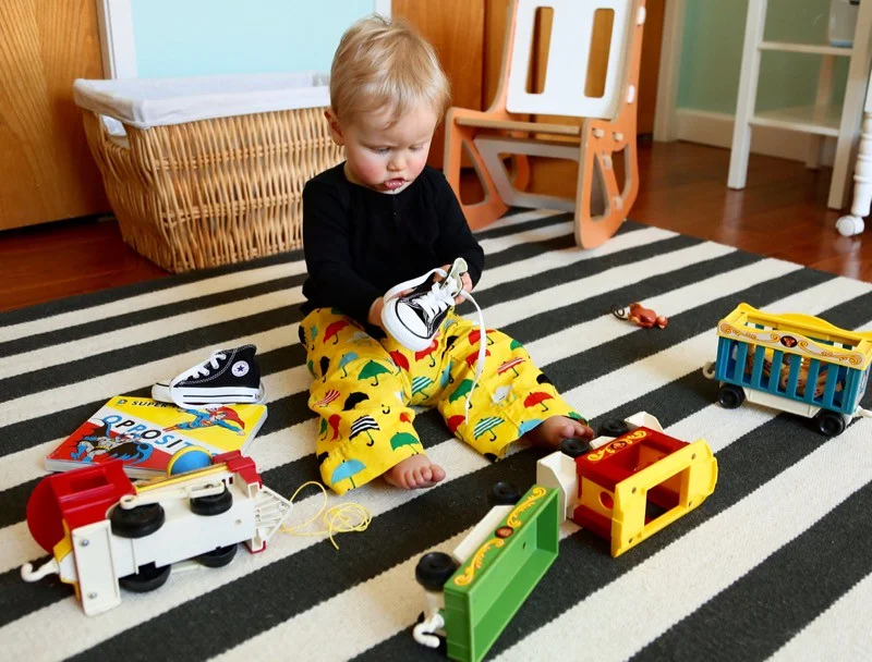 Small World baby pants