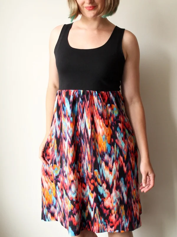 Watercolor Tank Dress