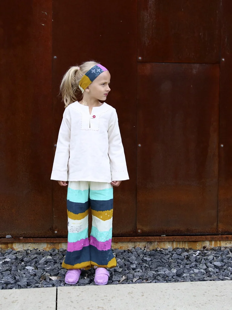 Striped Double Gauze Outfit for Stylo
