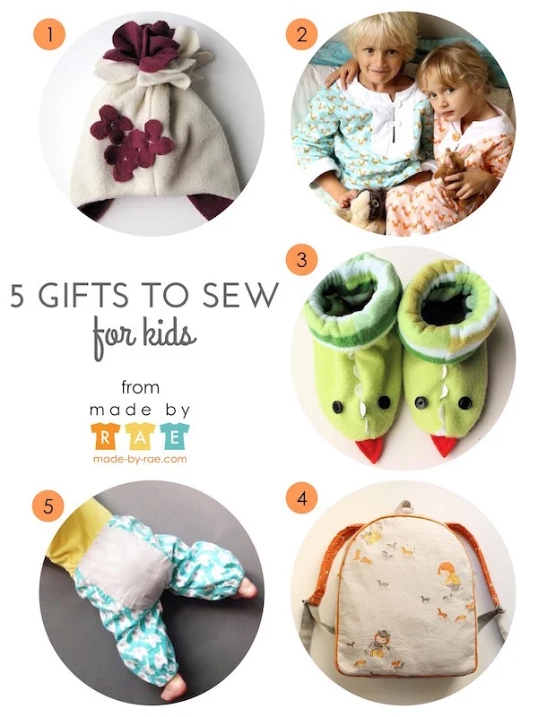 Last minute gifts to sew for kids!