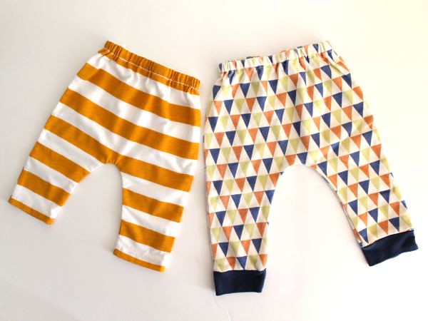 patterned baby leggings