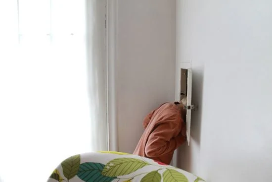 We have a laundry chute